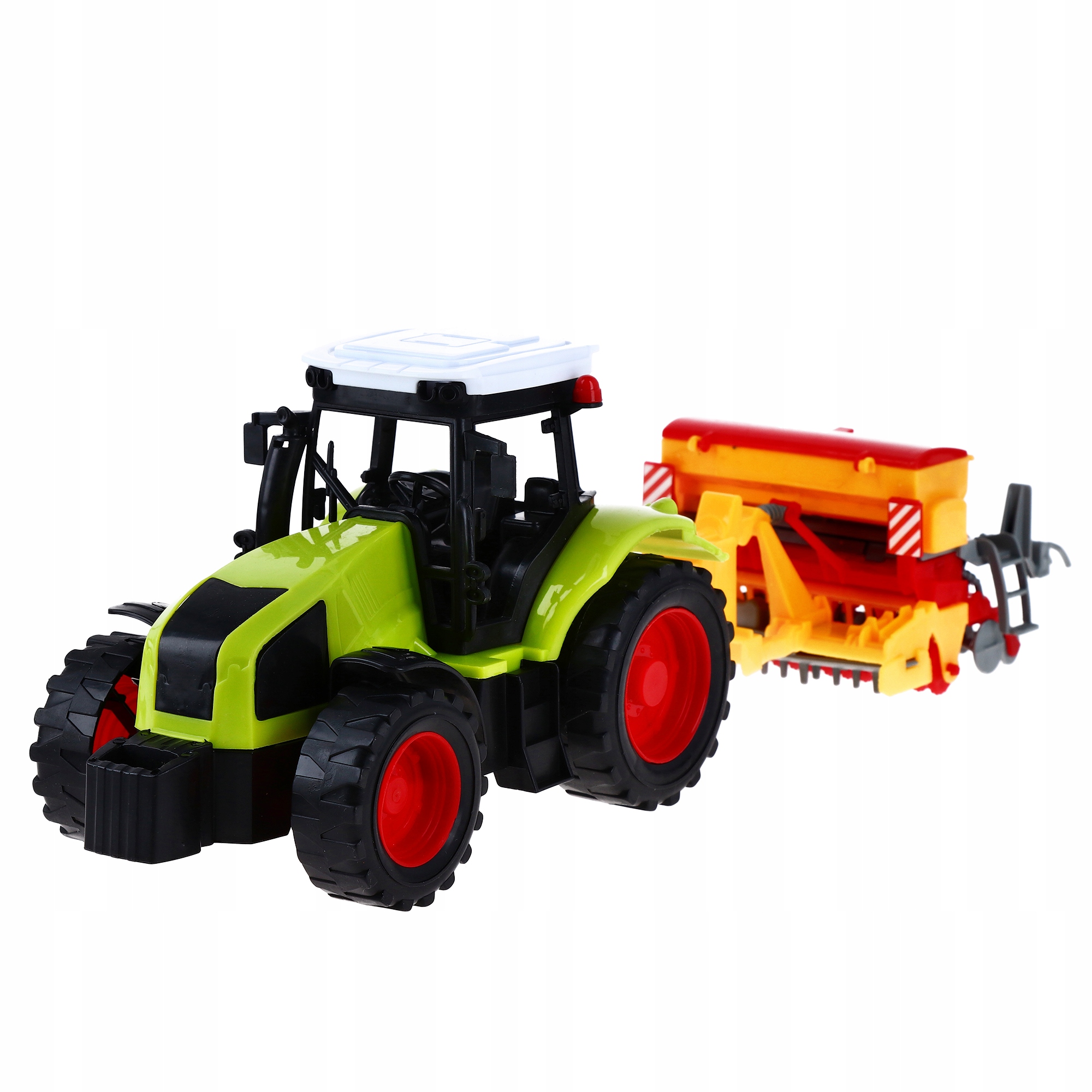 Traktor Zabawka Ciągnik Rolniczy z przyczepą MASZYNA ROLNICZA Siewnik Kod producenta Traktor - Siewnik