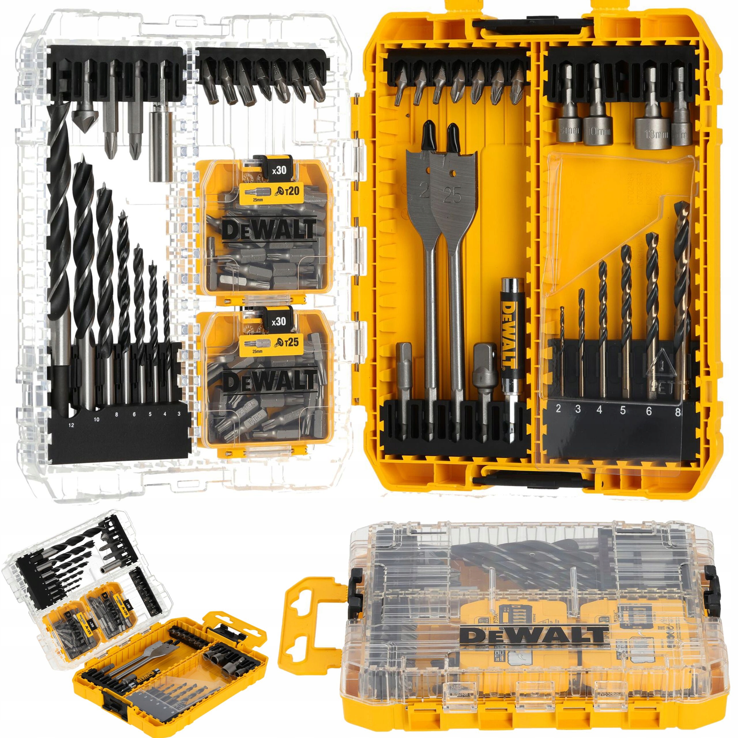 Zestaw wierteł i bitów 100 szt. Bity I Wiertła Dewalt DT70785-QZ