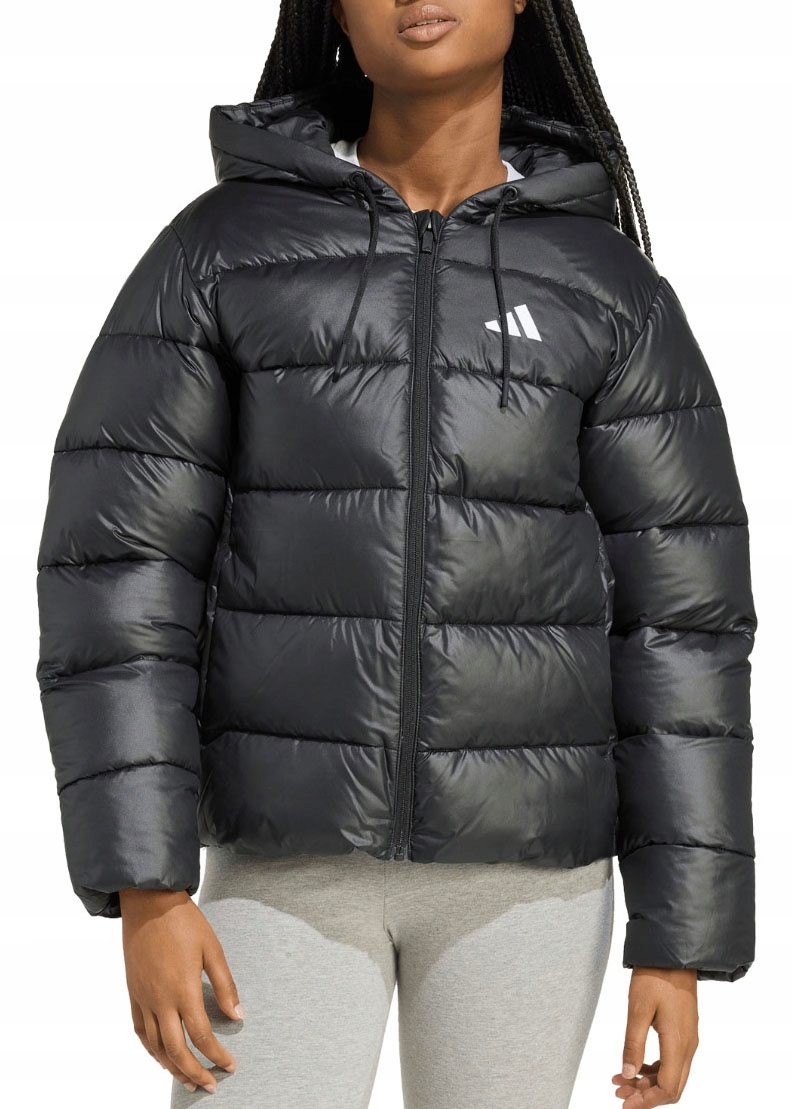 Adidas kurtka damska puchowa z kapturem JV7767 rozmiar M Climawarm