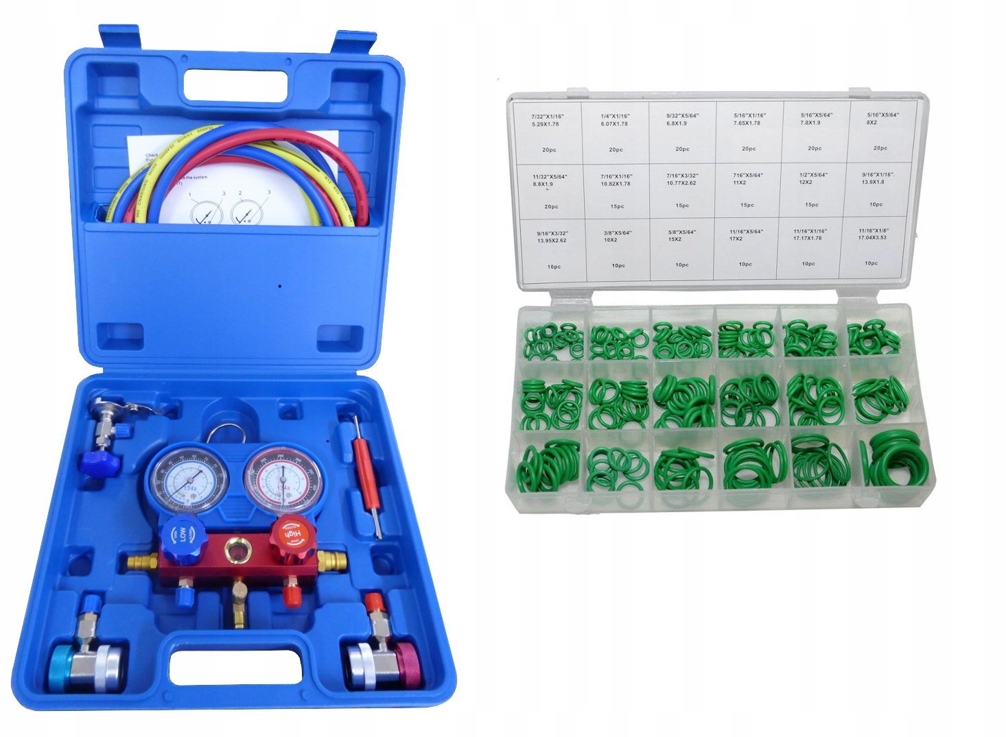 

Tester Napełniania Do Klimatyzacji Miernik Oringi