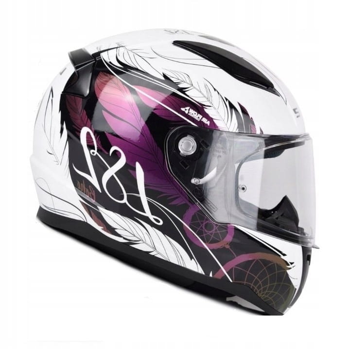 LS2 FF353 Rapid II Boho White Bl. Pink Motocyklová Prilba Integrálna Ružová