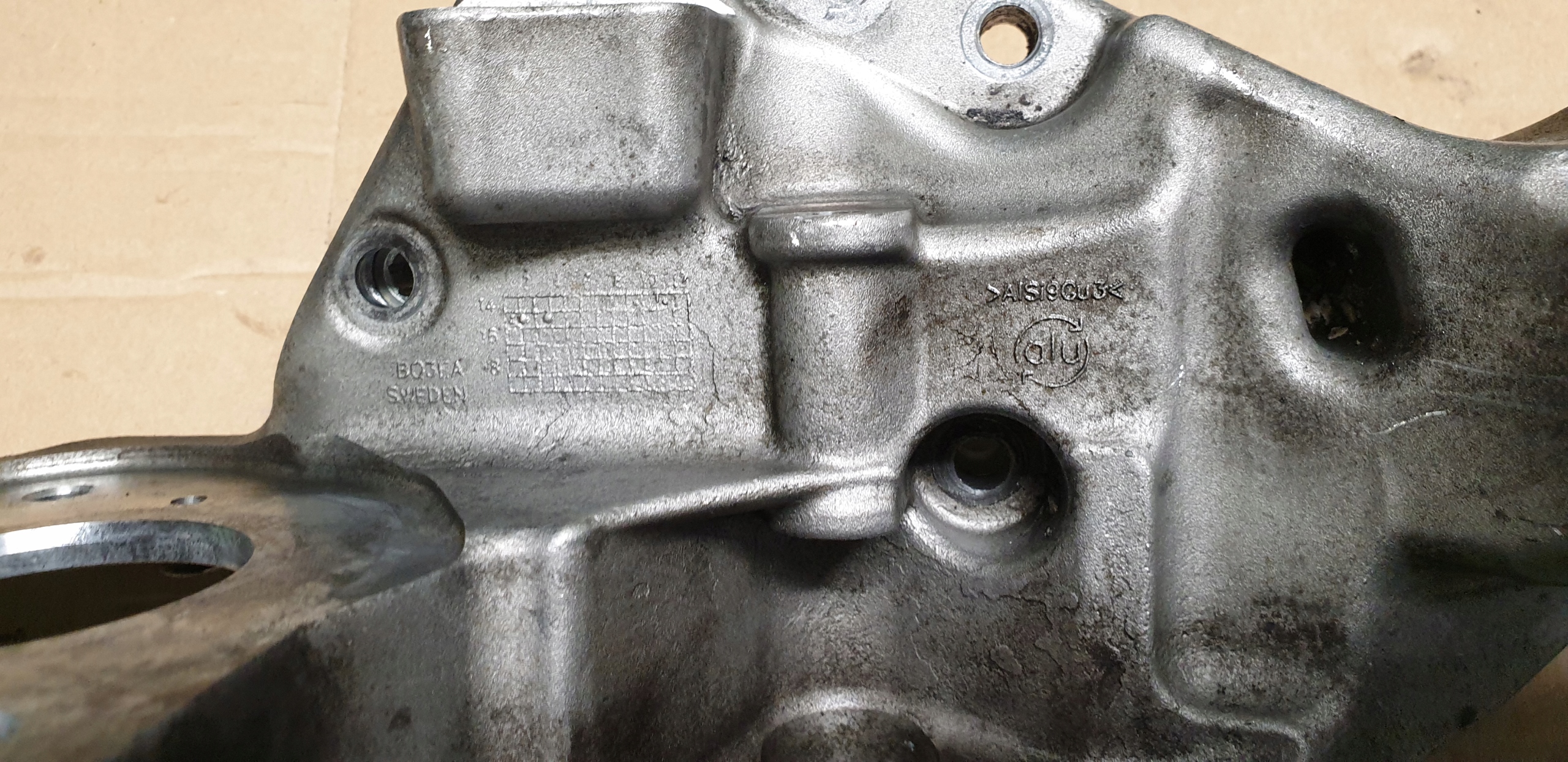 holder engine mount POMPY nozzle. VOLVO XC90 II