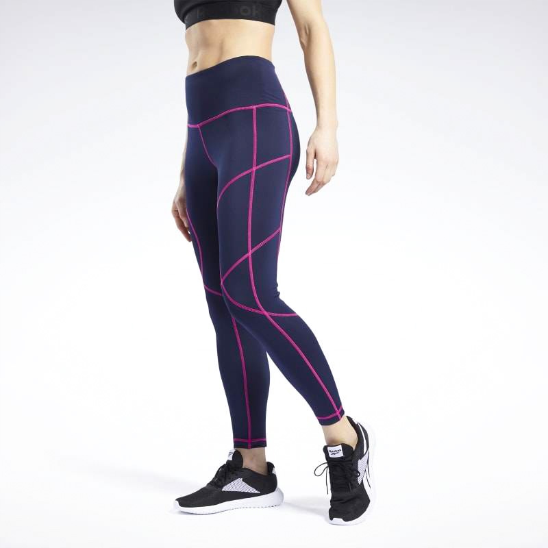 Legginsy damskie Reebok Workout Myt Stitch Tight FU2433231