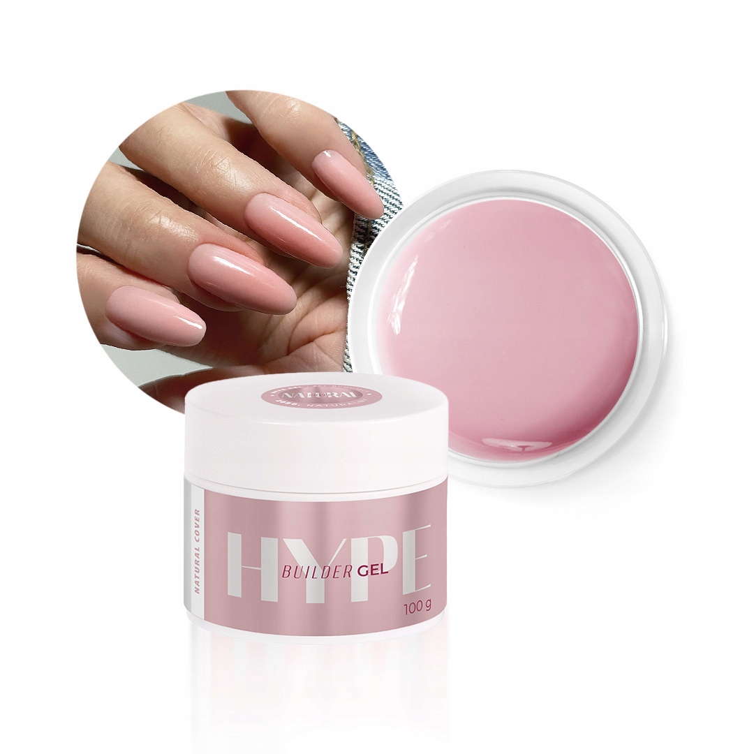 Żel Budujący do paznokci Hype Gel Cover Natural Mistero Milano 100g2090/100