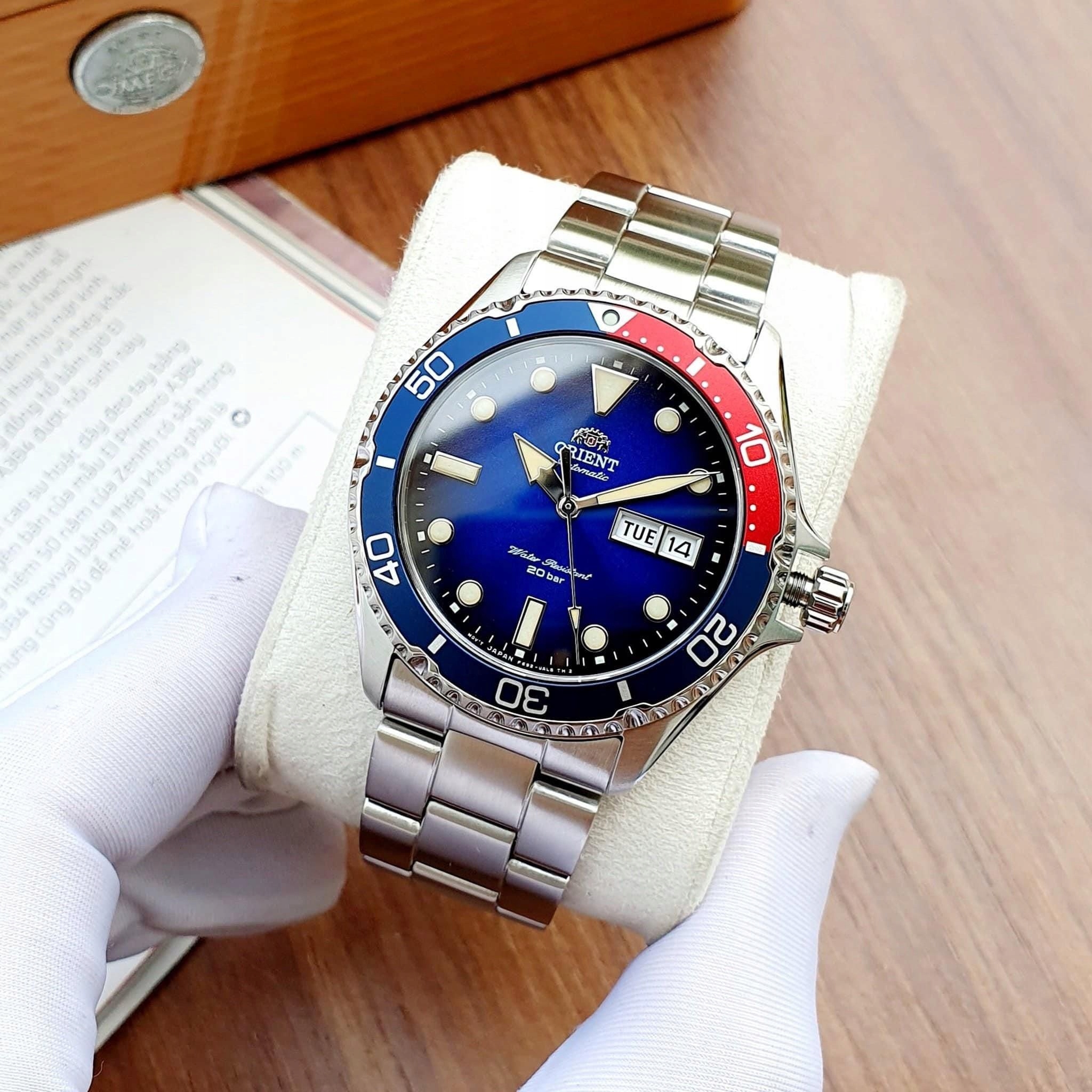 ORIENT NEW KAMASU RA-AA0812L19B SZAFIR 20ATM Marka Orient