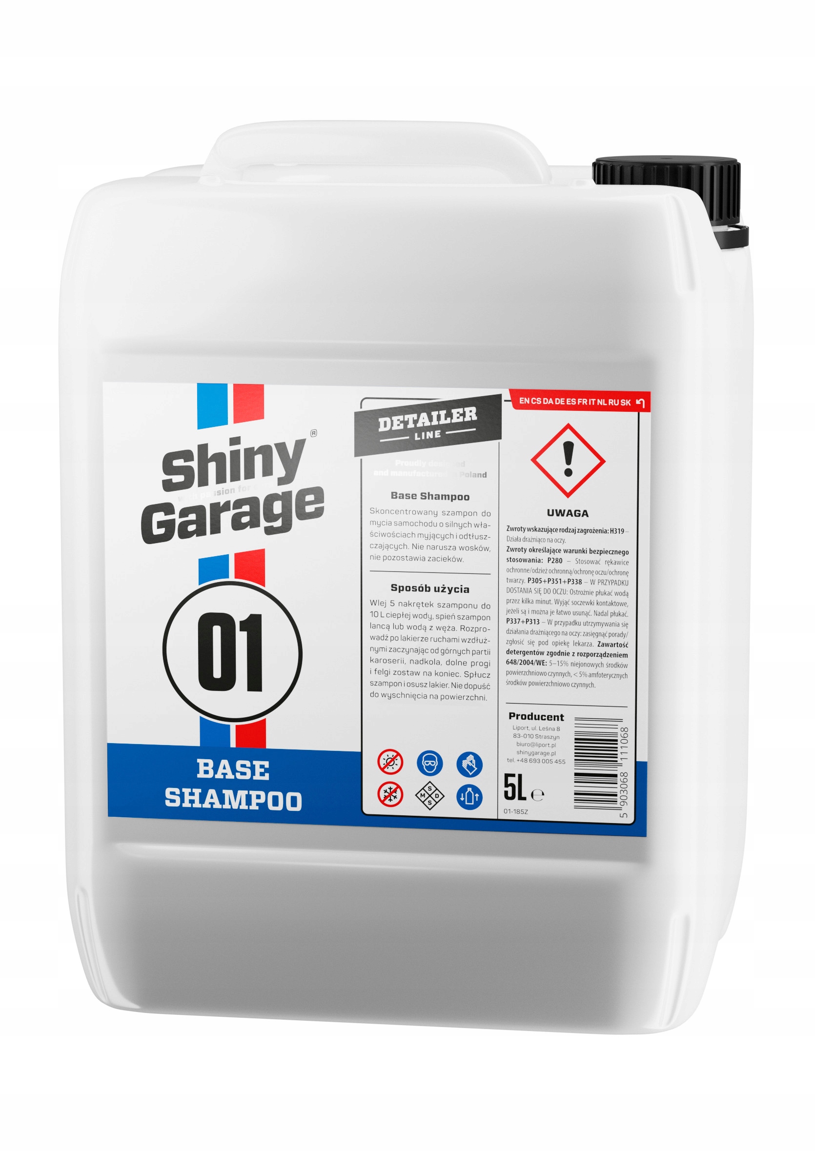 

Szampon Do Mycia Samochodu Shiny Garage-wiśnia 5L
