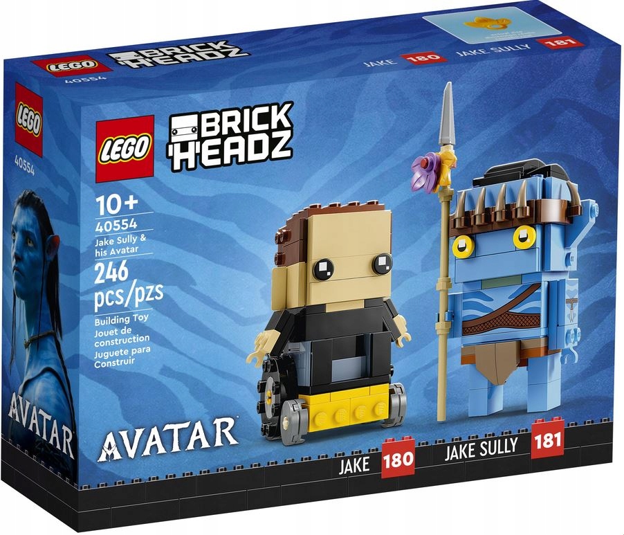 Lego BrickHeadz 40554 Jake Sully a jeho avatar