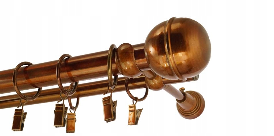 

Karnisz Metalowy Podwójny 25 16 300