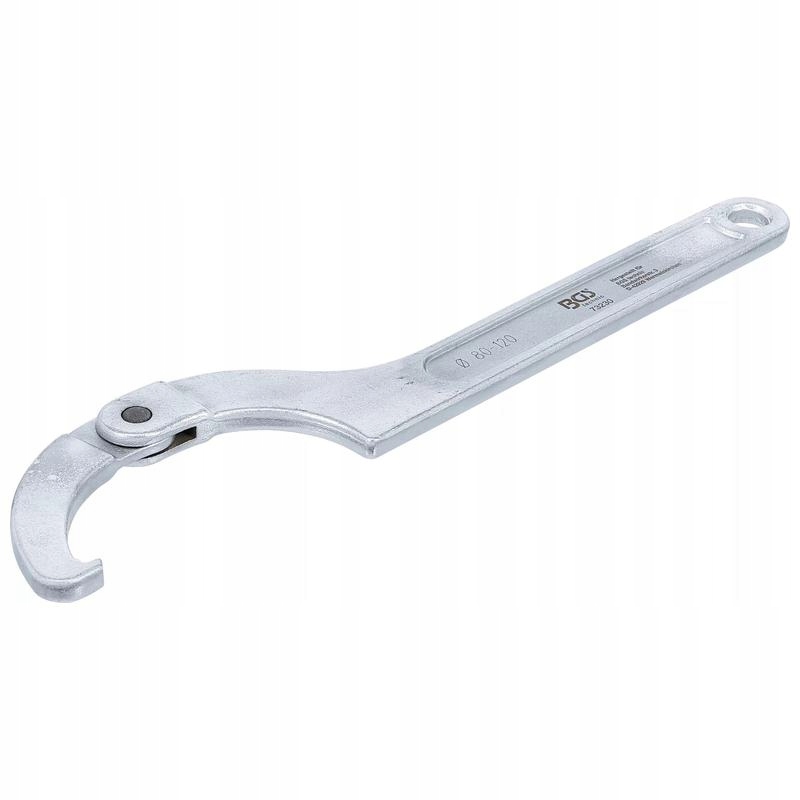 Kloubový hákový klíč s špičkou 80-120 mm, Bgs 73230