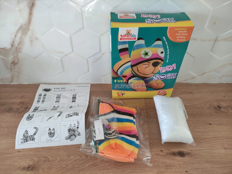 Skarpetkowa Lalka Kot Small Foot