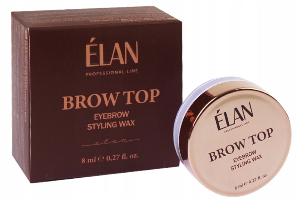 Elan Brow Top Vosk pro úpravu obočí 8 ml wax styling