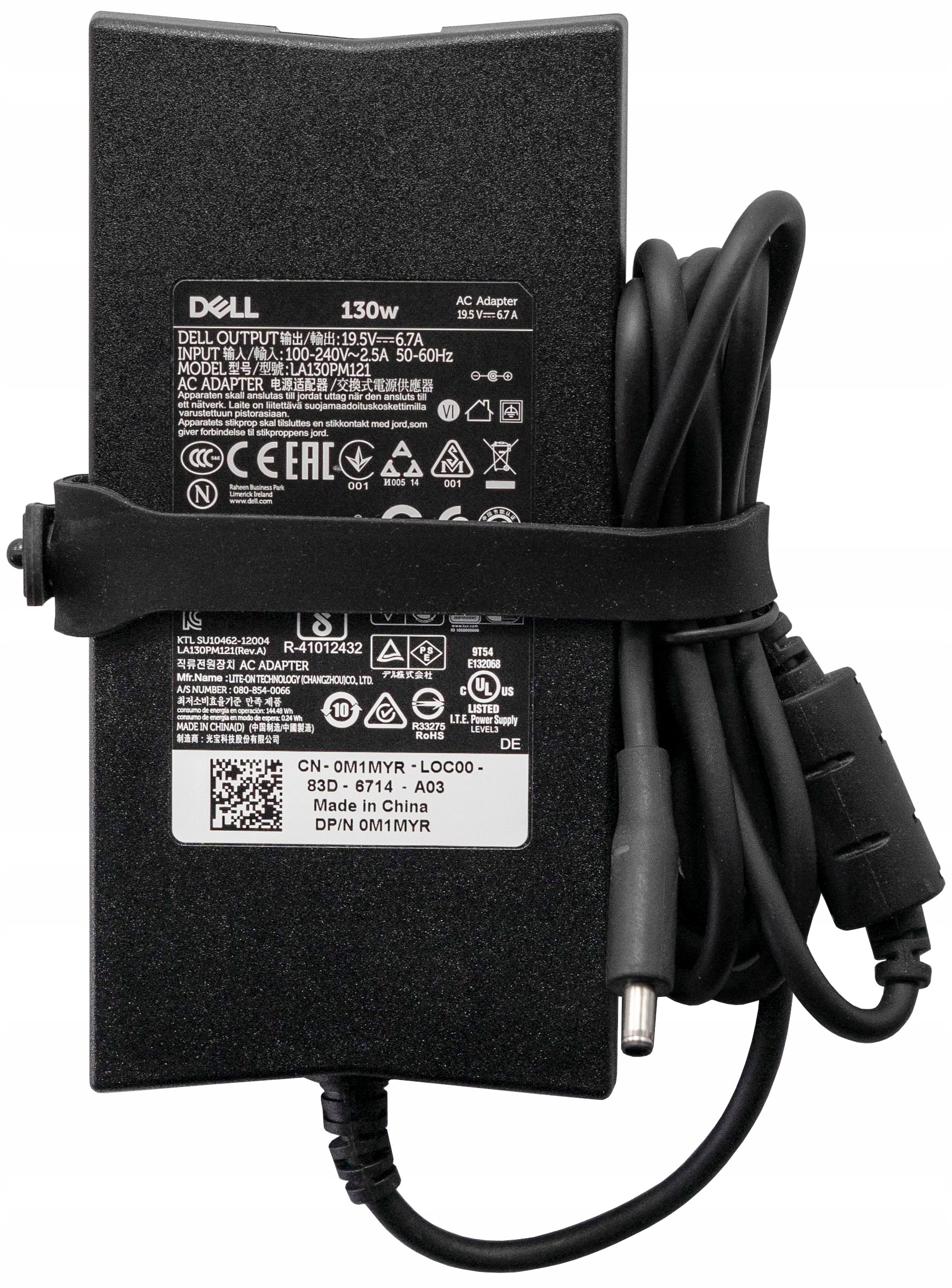 Originální Nabíječka Dell Xps 9560 9570 Dp/n 0M1MYR 4,5 mm x 3.0 mm