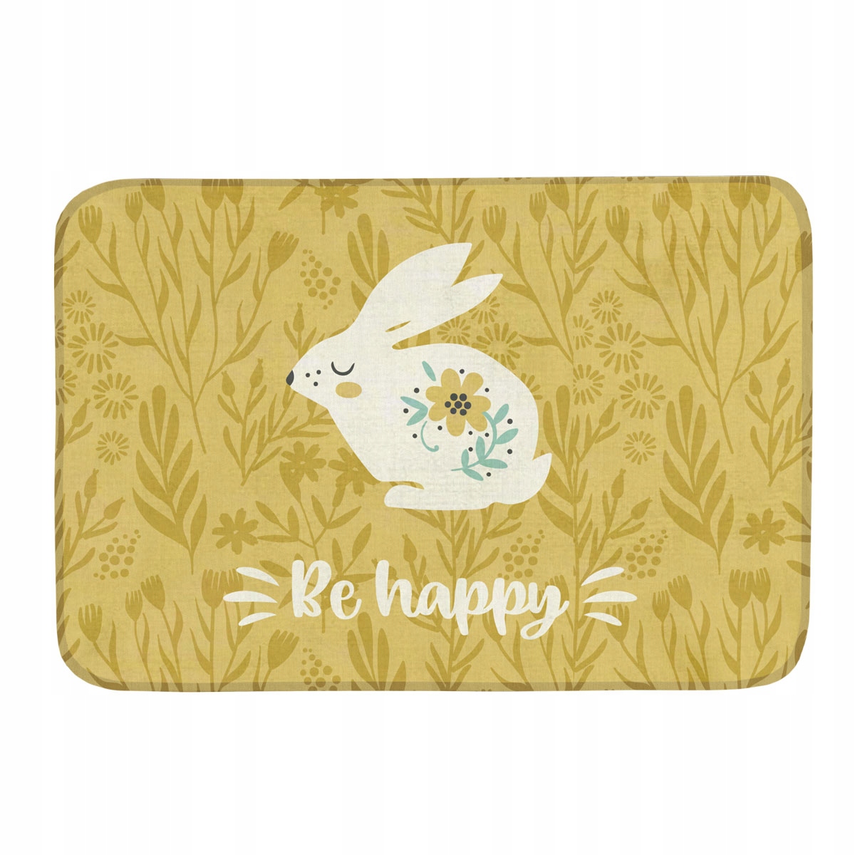 

Dywanik Wiosna Królik Be Happy 58x38 CM Żółty