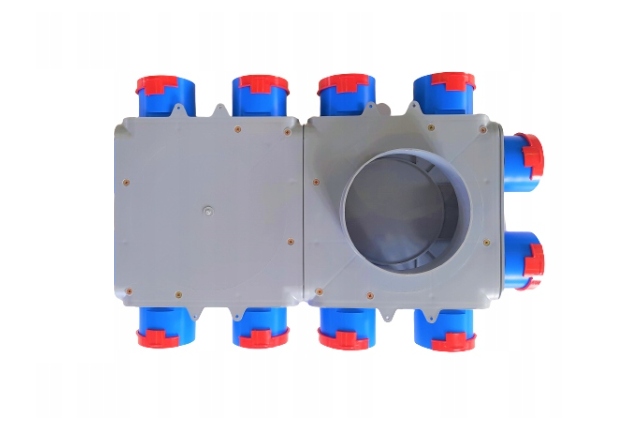 SKRZYNKA ROZDZIELCZA 10x90/200 REKUPERACJA FLEX