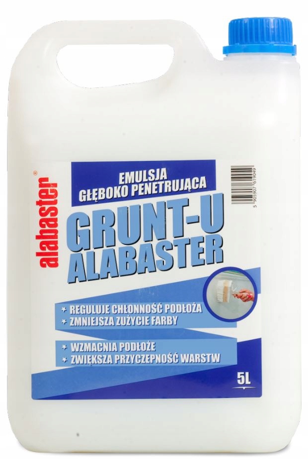Grunt U Uniwersalny 5L Unigrunt Alabaster 102, paleta 108 sztuk, B2B