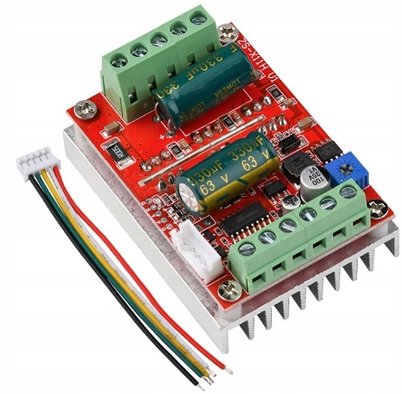 Sterownik silnika bezszczotkowego trójfazowego Bldc 400W z czujnikiem Halla