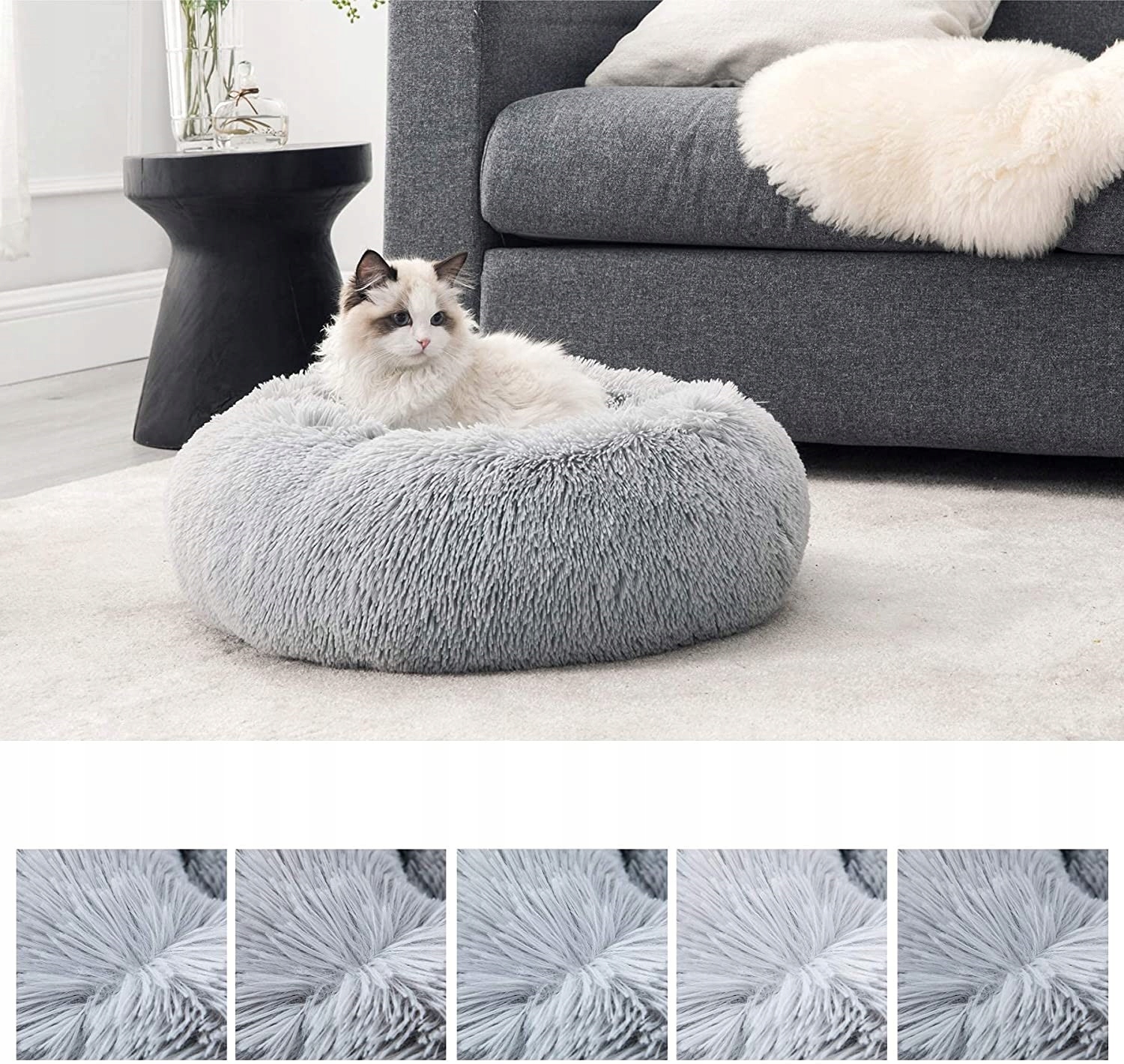 LEGOWISKO DLA PSA KOTA PLUSZOWE PODUSZKA MIĘKKIE Długość (cm) 50 cm