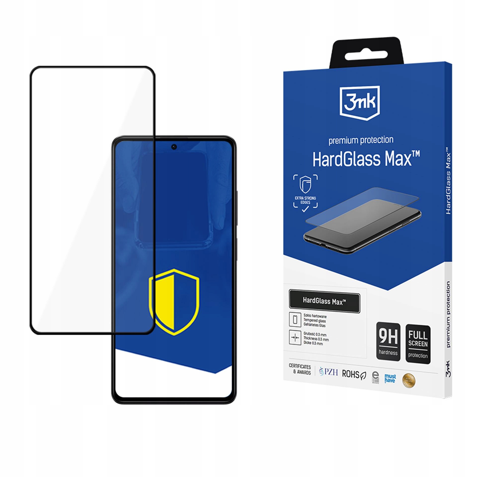 3MK Hardglass Max Szkło Hartowane Do Google Pixel 8 5G Ochrona Antyzarysowa