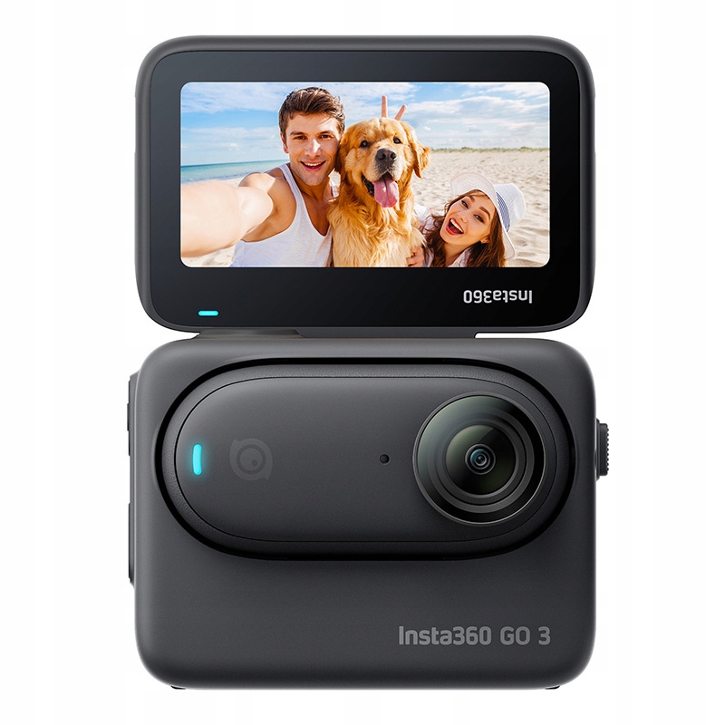 Insta360 Go 3 128GB Sportovní kamera Černá Hdr FlowState Action Pod IPX8