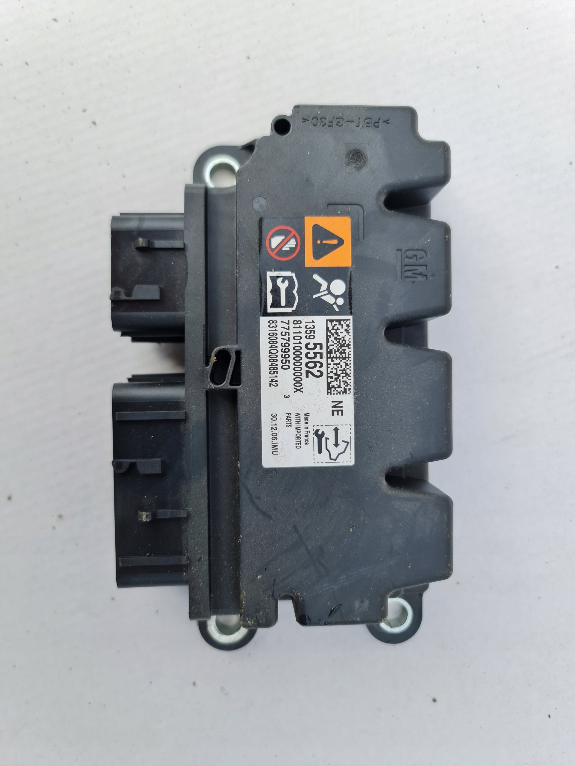 OPEL ASTRA K MODUL SENSOR AIR BAG 13595562