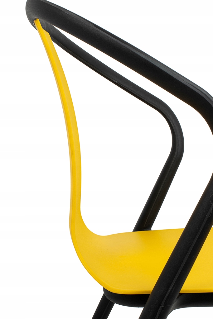 Krzesło VINCENT żółte Waga produktu z opakowaniem jednostkowym 0.09 kg