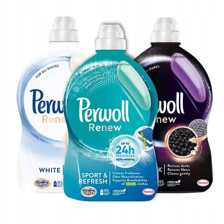 

Perwoll White Sport Black płyn do prania 3x2,97l