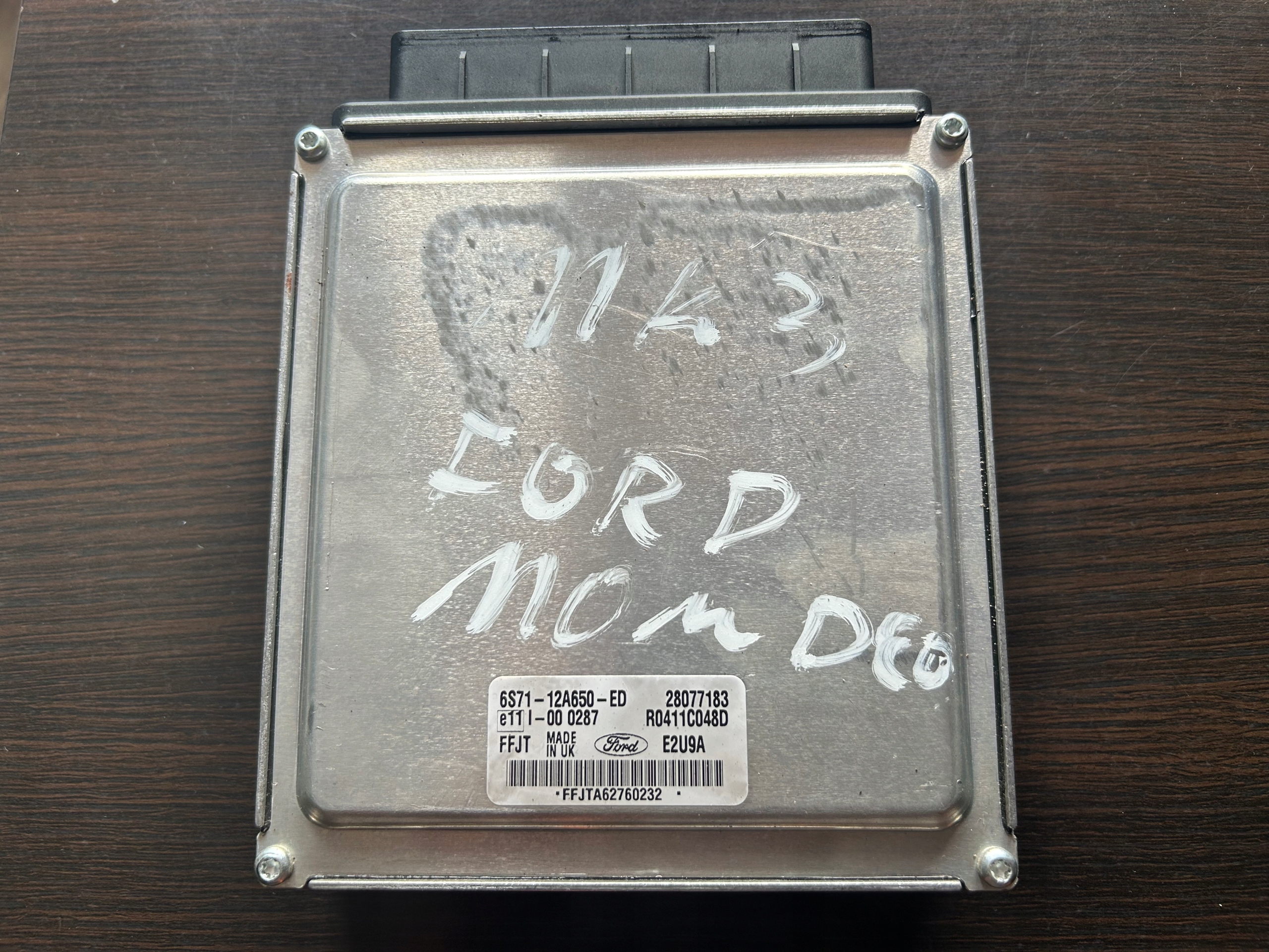 MONDEO MK3 2,2 TDCI computer control unit 6S71-12A650-ED
