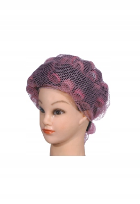 SIATKA FRYZJERSKA DO WŁOSÓW RÓŻOWA RITTA