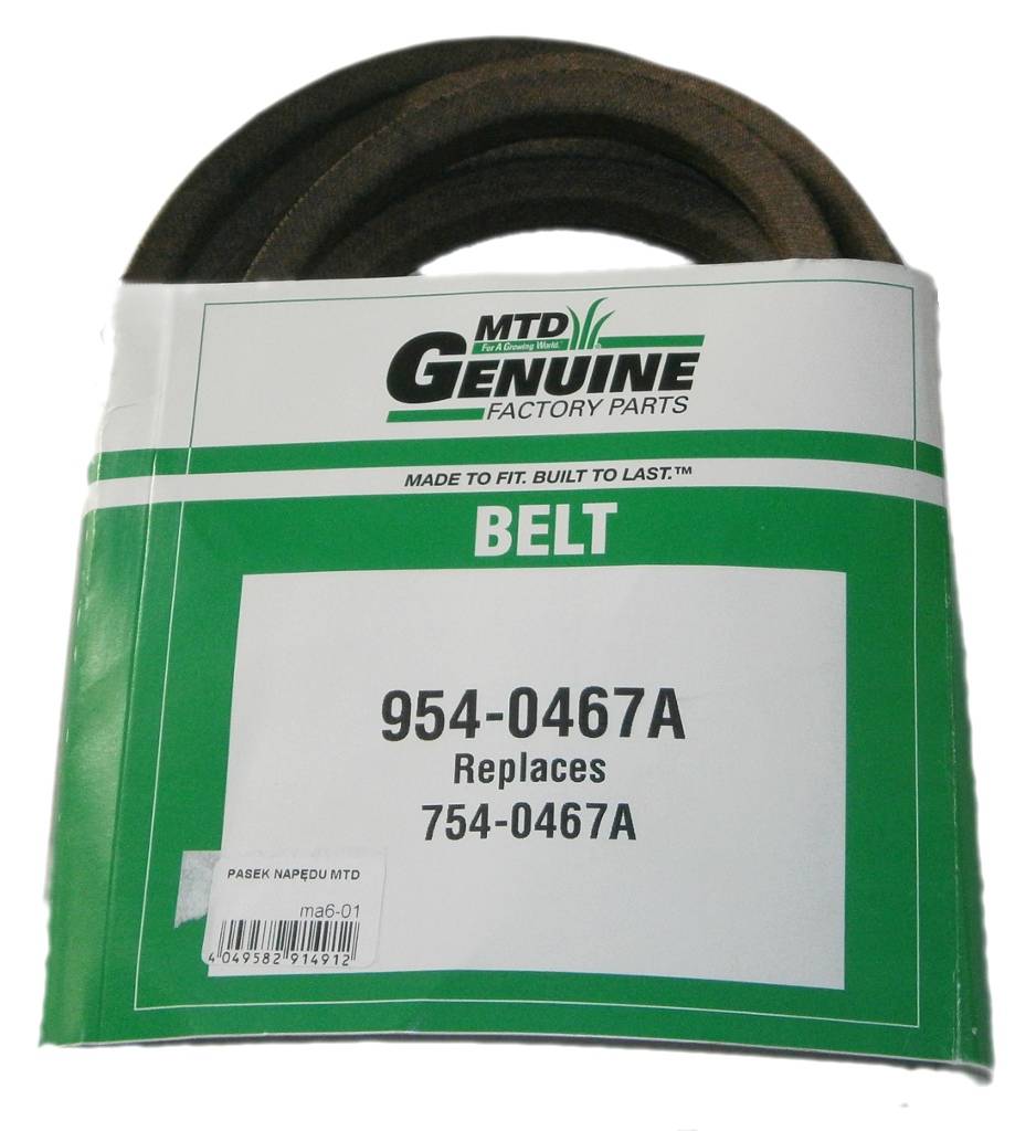 Pasek Klinowy Napędu Jazdy Mtd 754-0467A