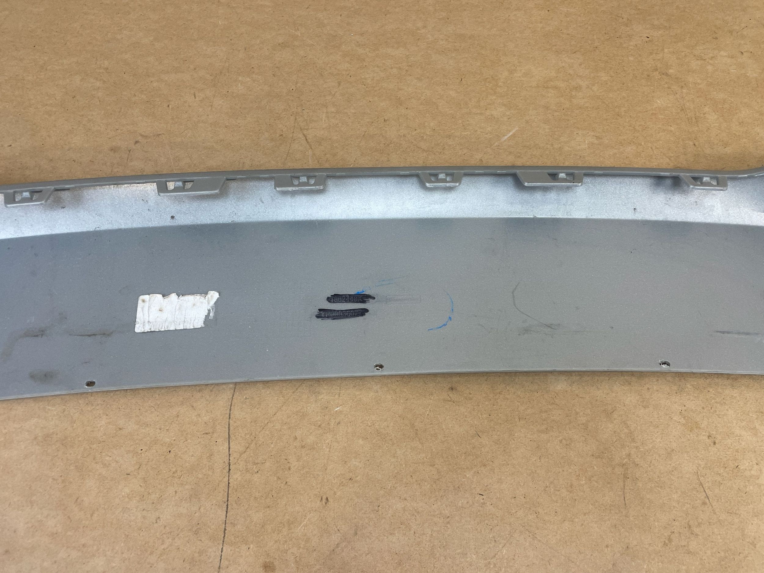 SPOILER diffuser moulding lower of a bumper rear part OPEL GRANDLAND X 2017-2021