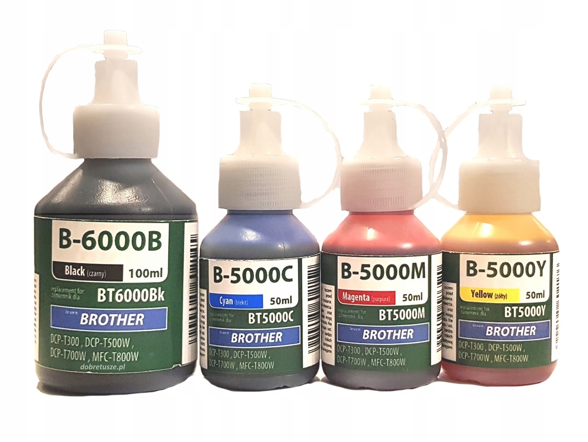 

4x Tusz Tfo Zamienny Do Brother DCP-T300 DCP-T500W