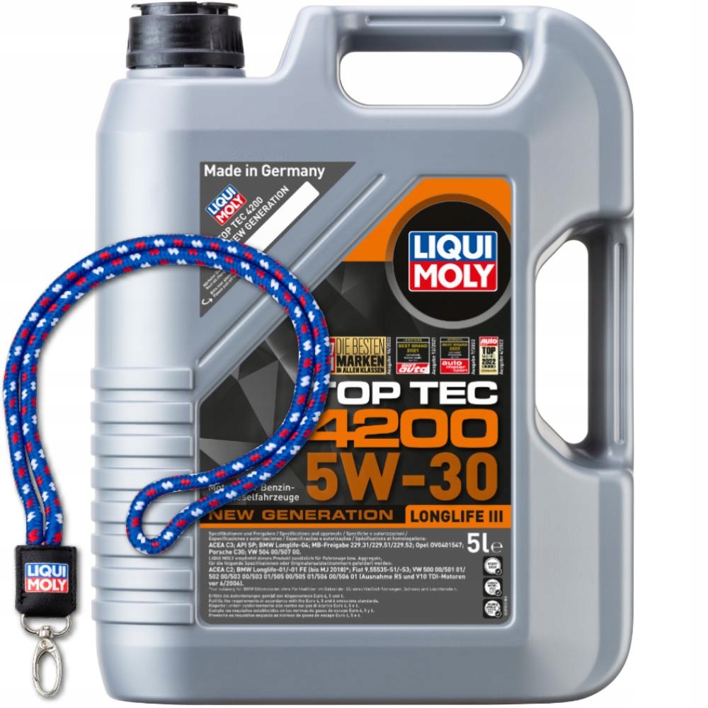 

Liqui Moly Top Tec 4200 5W30 5L Oryginał Niemiecki