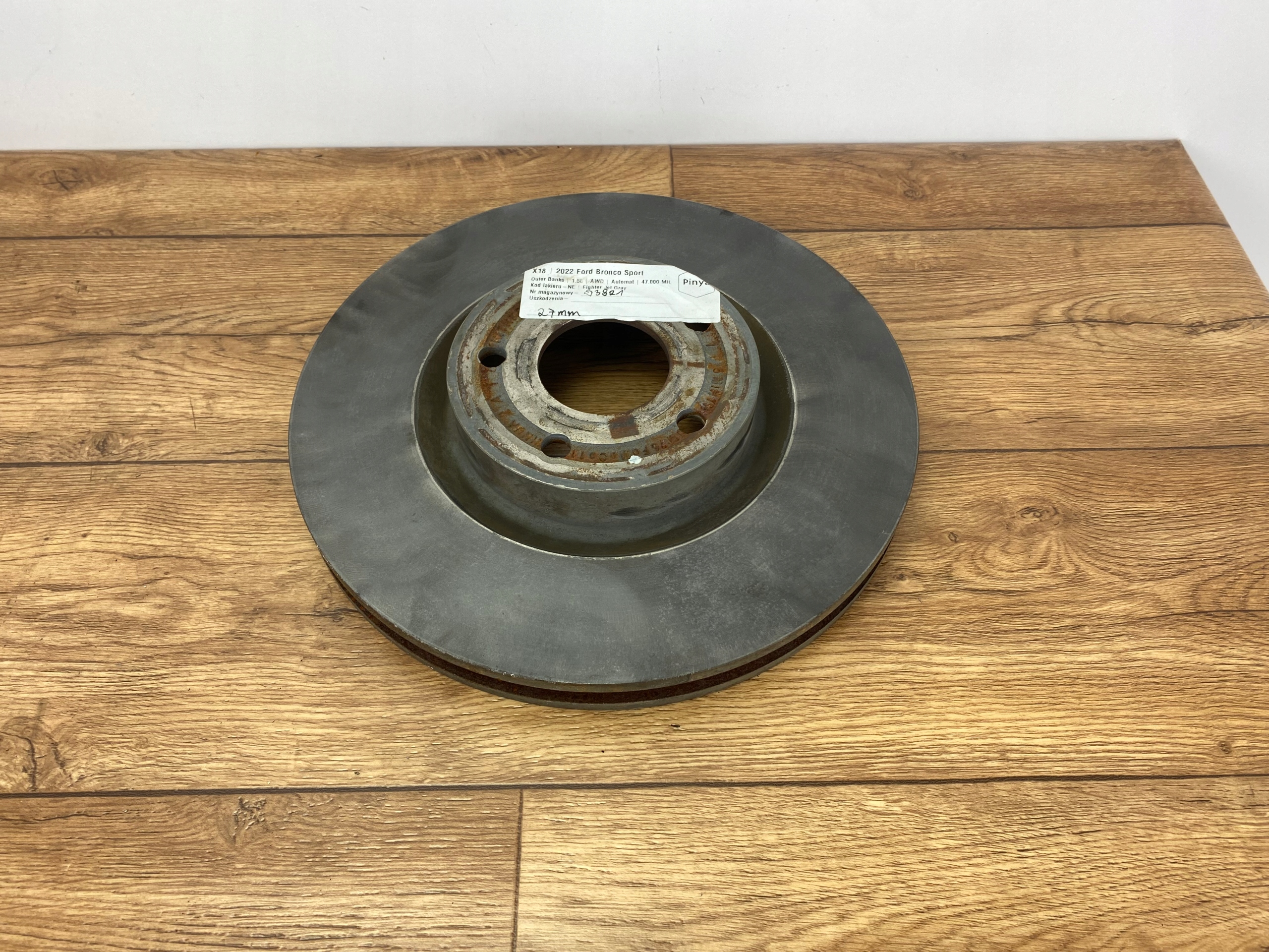 discs brake front komplet running board para Ford Bronco Sport 2020+ USA