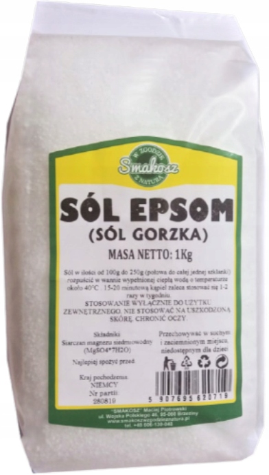 SÓL EPSOM 1KG SMAKOSZ