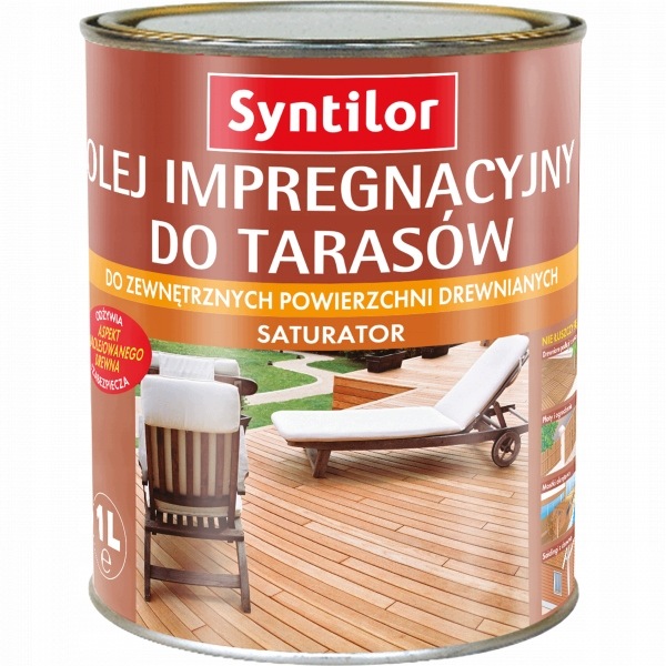 Syntilor Impregnačný Olej Na Terasy Saturátor 2,5 L Palisander