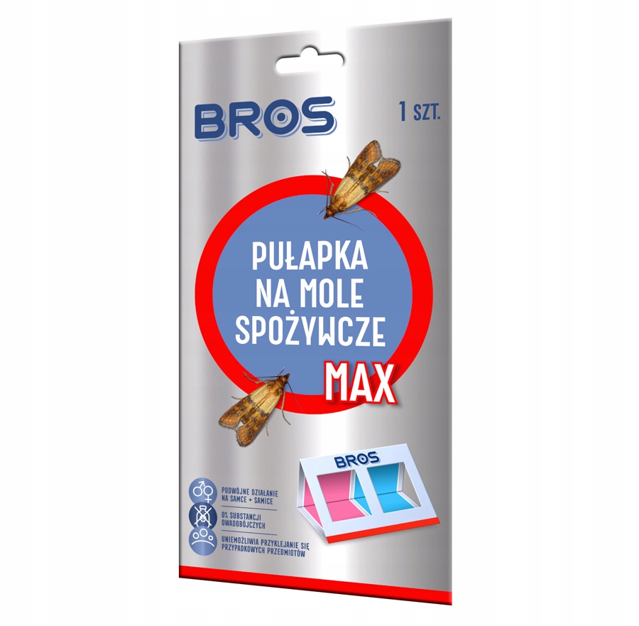

Pułapka Na Mole Spożywcze Max Bros Lep Feromony