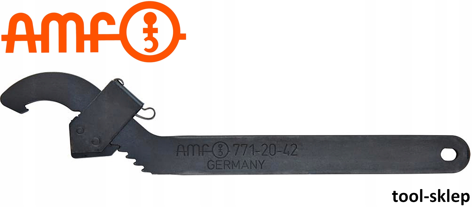 ГАЕЧНЫЙ КЛЮЧ С РЕГУЛИРУЕМЫМ НОСОМ 45-90 ММ AMF