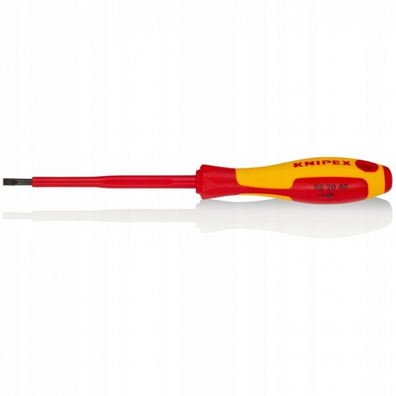 

Wkrętak Płaski Izolowany 4,0 x 0.8 Knipex 98 20 40