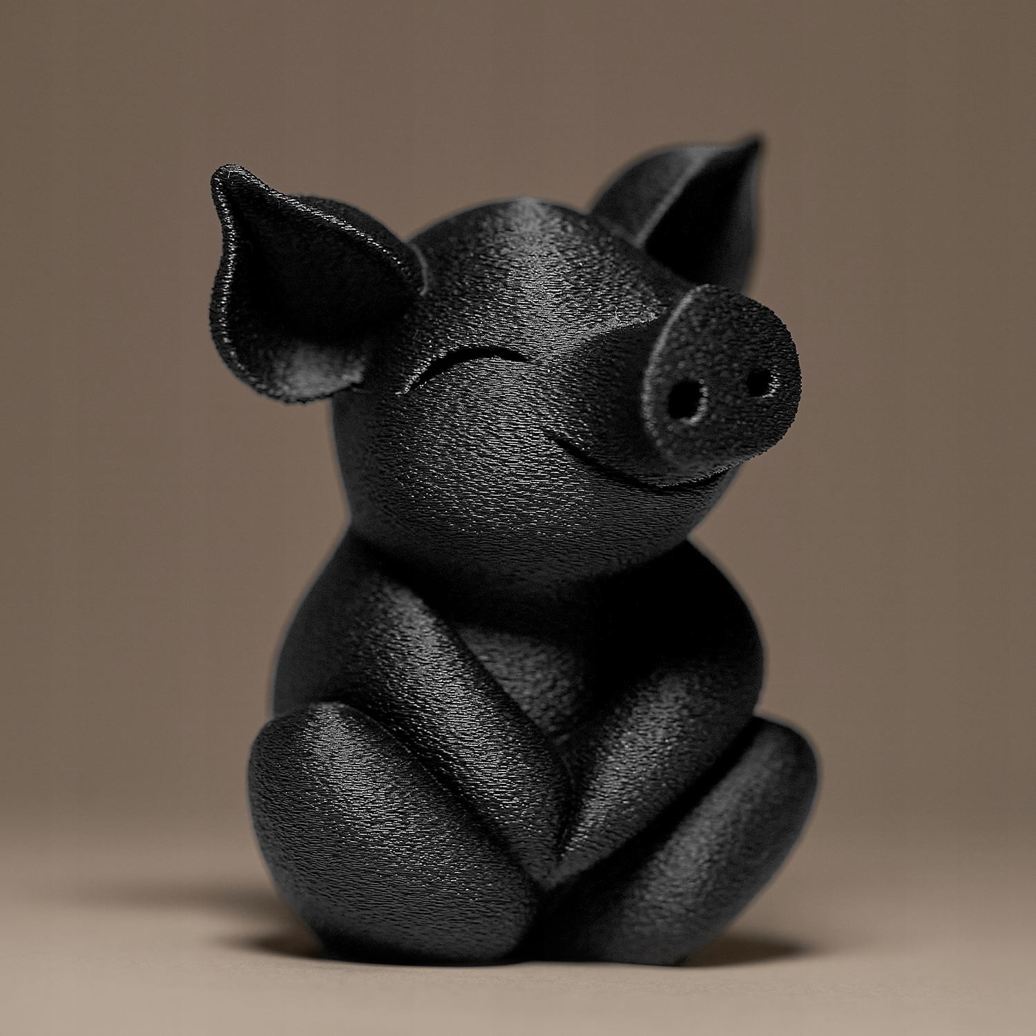 Roztomilé prasátko Moderní dekorativní figurka 20 cm