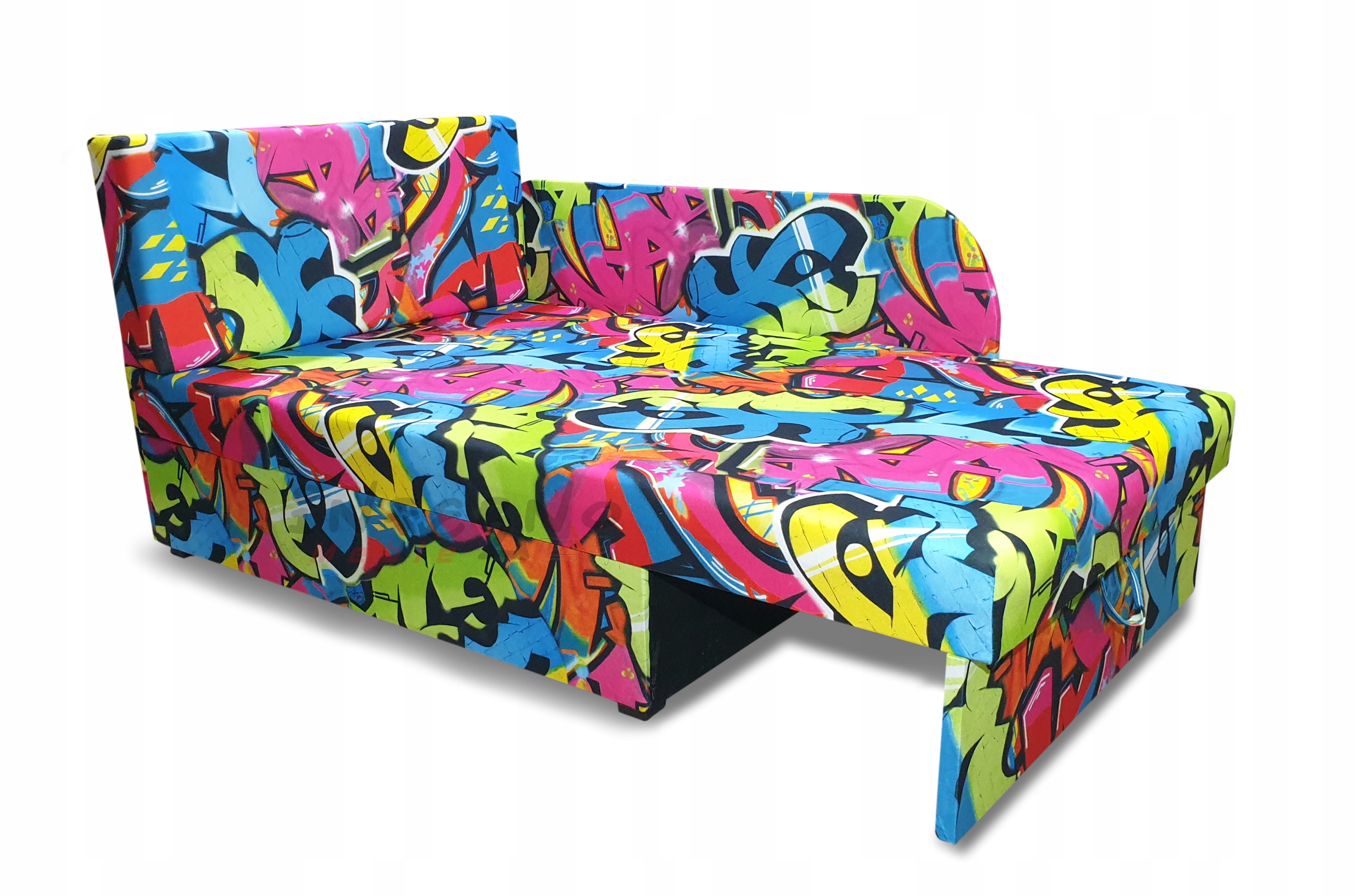 Łóżko narożne dla dziecka, sofka dziecięca KUBUŚ Kod producenta KGrafit