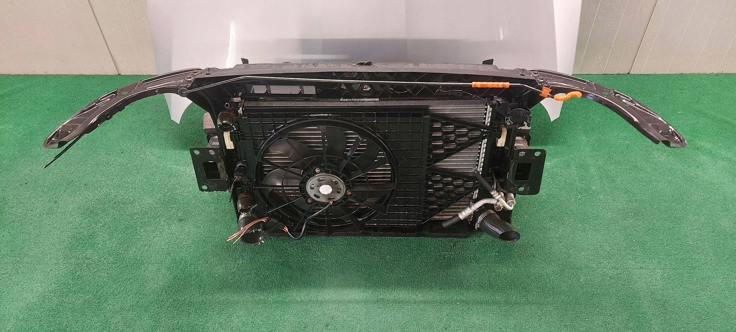 support panel for radiators complete SKODA RAPID 12-19 1.6TDI