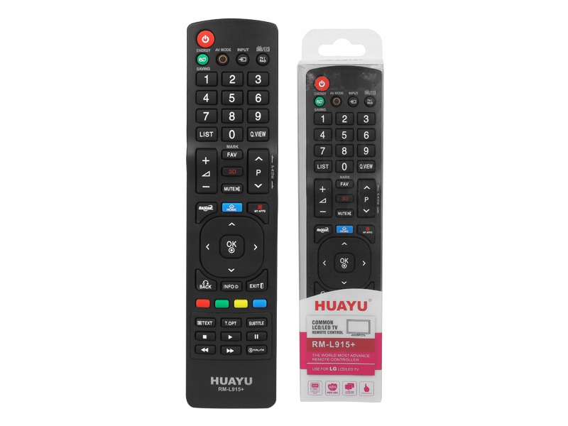 Pilot do LG TV LCD RM-L915+, Smart TV, 3D. UNIWERSALNY