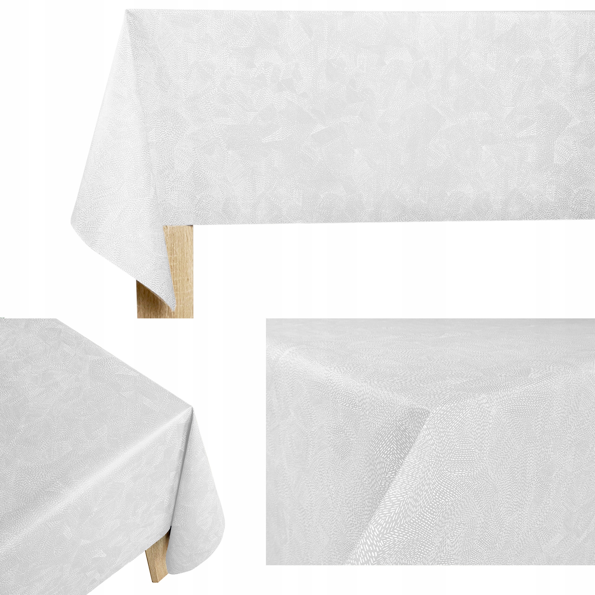 

Bieżnik Na Stół Dekoracyjny Wzór Kreski 3D 80x140