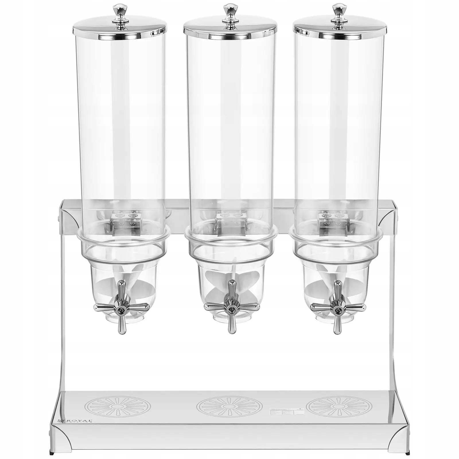 Dávkovač na vločky 10,5L 3 x 3,5L Royal Catering RCCS-3.5LSS4 10011388