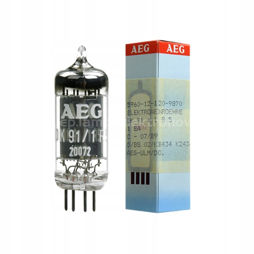 DK91 / 1R5, ~1R5T, VT0171, X17, 1A1P (1А1П), 1H33 - heptoda NOS AEG Germany