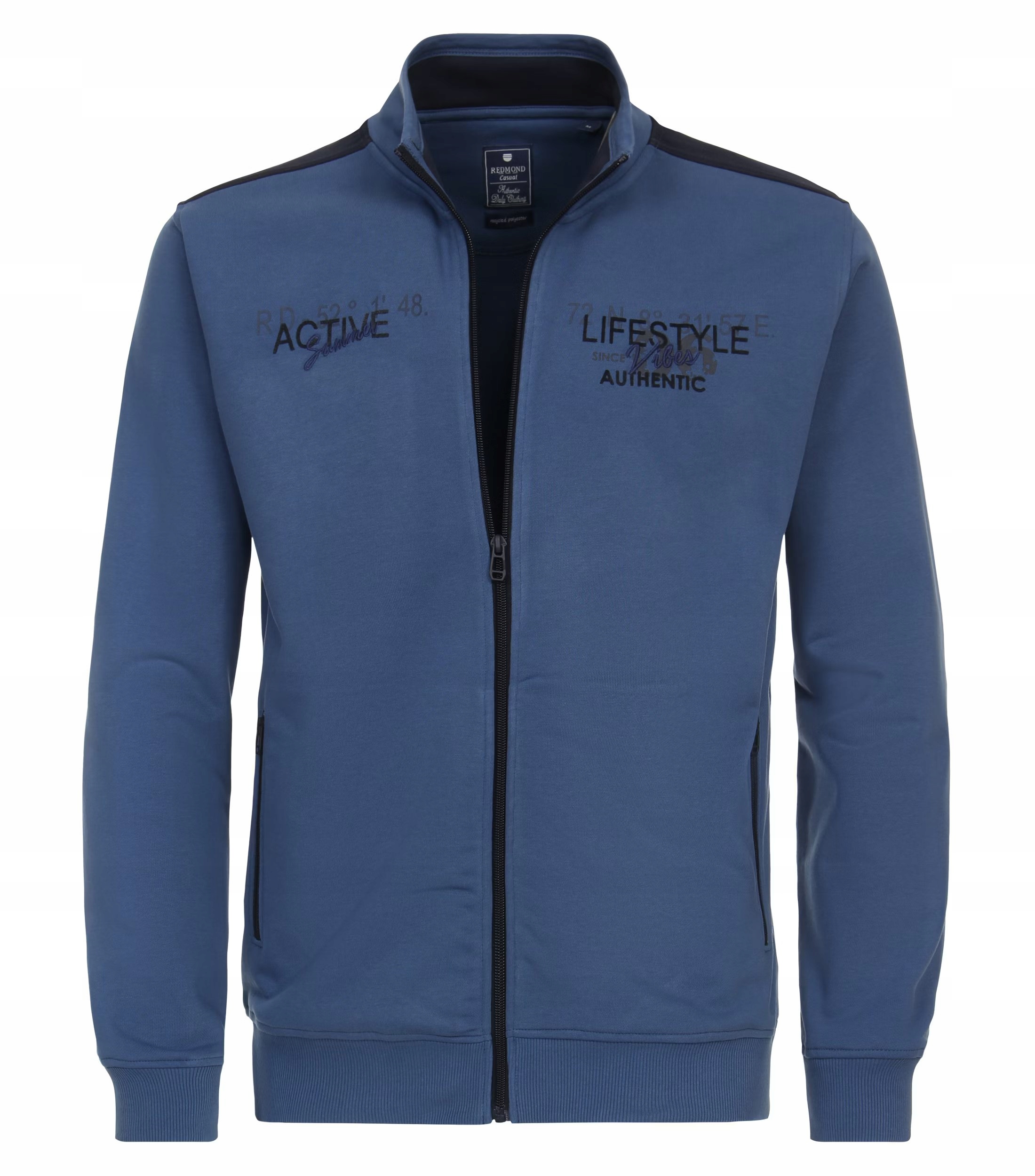 Mikina Redmond Rozepínací Mikina Velikosti Na Zip 3XL 1 38 Cm