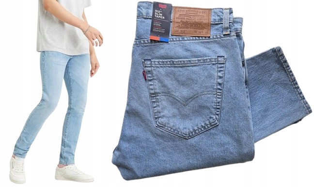 Levi's pánské zúžené džíny 512 Slim Taper W34 L34 34/34 All Season Tech