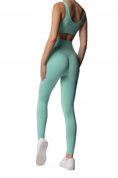 Spaio Legginsy damskie Fitness Adapt miętowe S