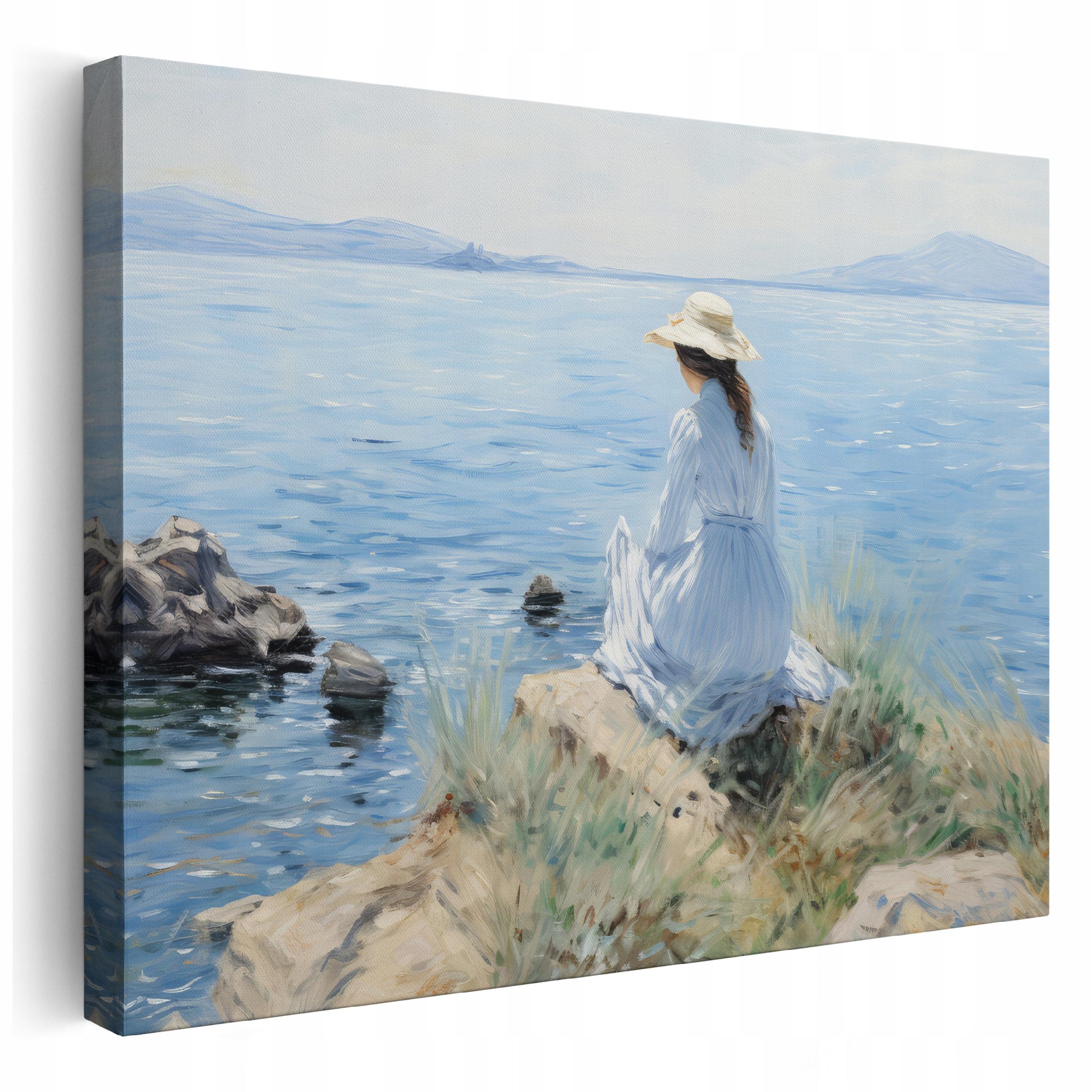 Obrazy Do Kuchni 100 cm *wiele wzorów Obraz Na Płótnie Kobieta Akwarela XXL