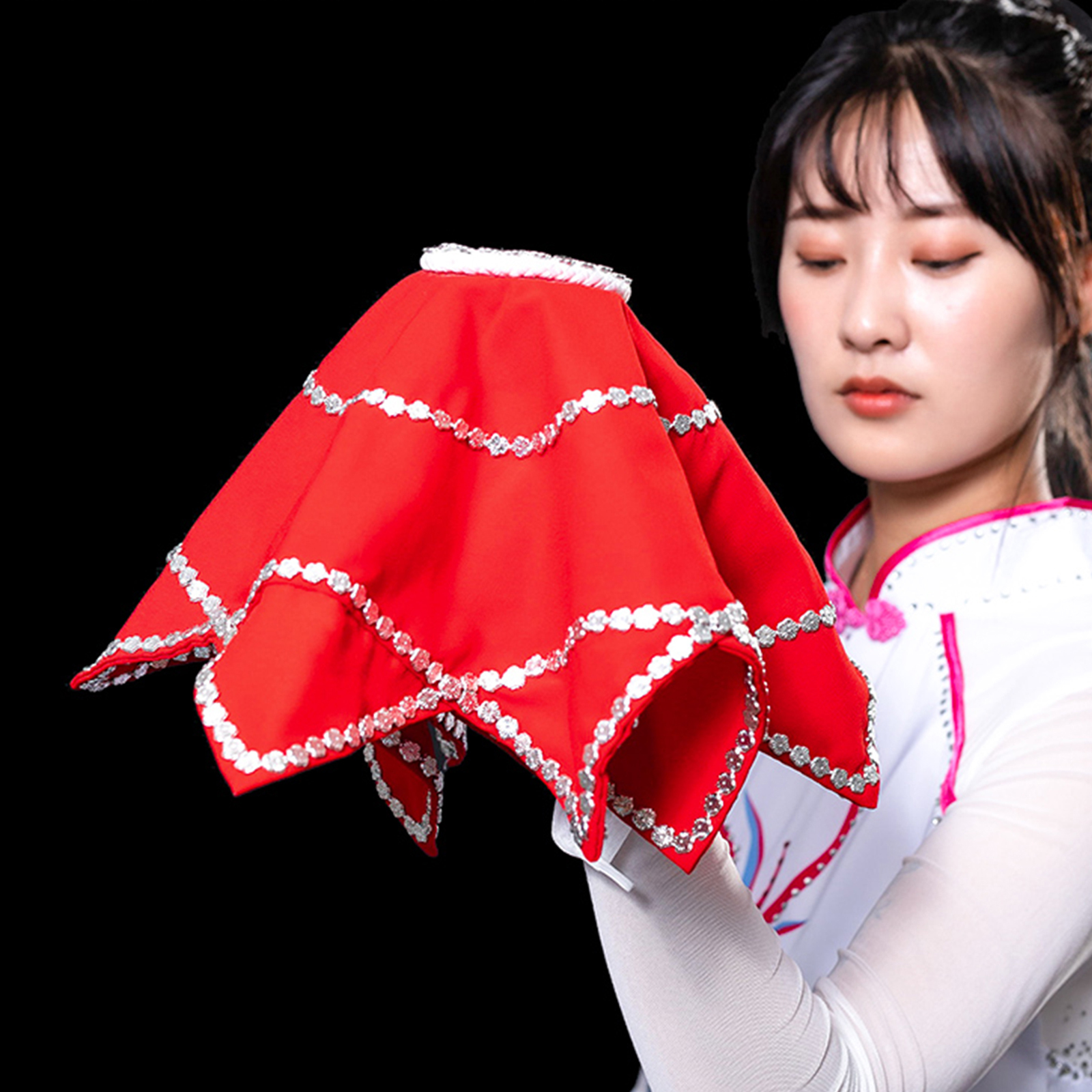 DECOR SWIVEL HANDKERCHIEF CHINESE DANCE TOWEL Długość (cm) 15